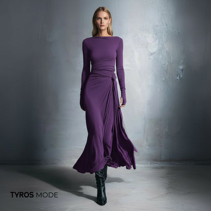 Vittoria™ | Maxikleid mit seitlichem Knoten - Ende der Kollektion 50 %