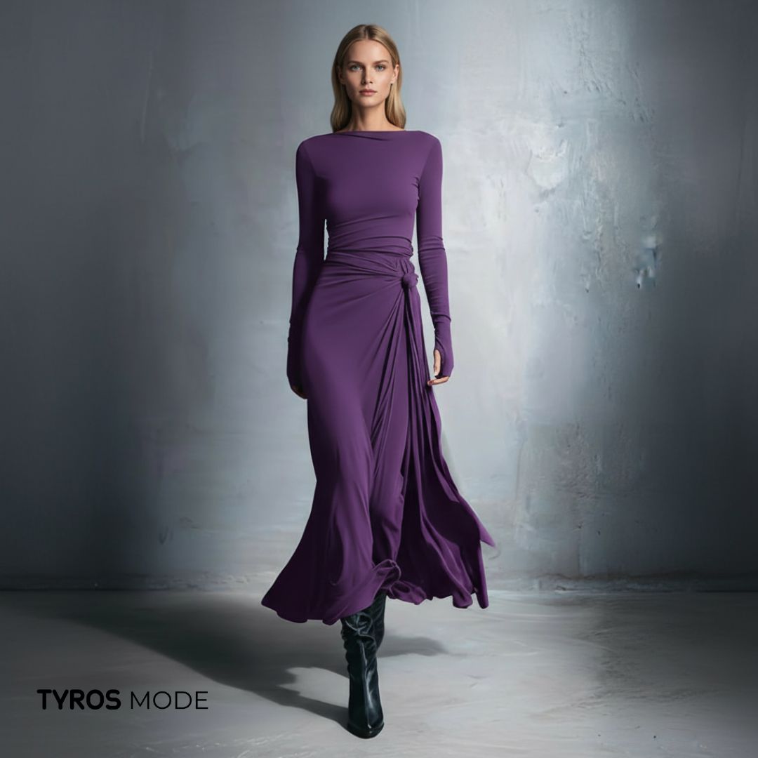 Vittoria™ | Maxikleid mit seitlichem Knoten - Ende der Kollektion 50 %