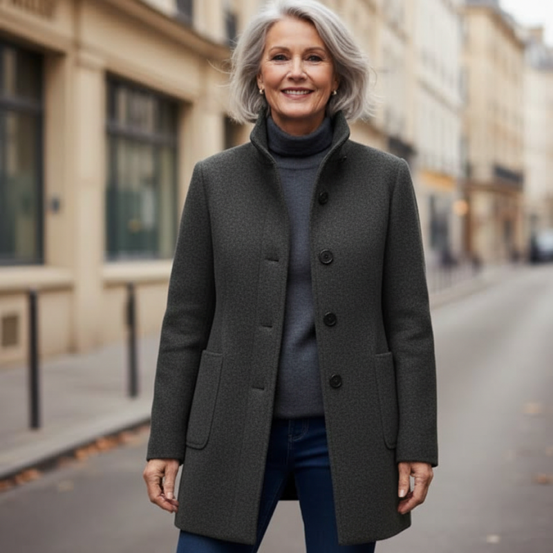 JulietteCannes™ | Eleganter Mantel aus Woll - Ende der Kollektion 60 %