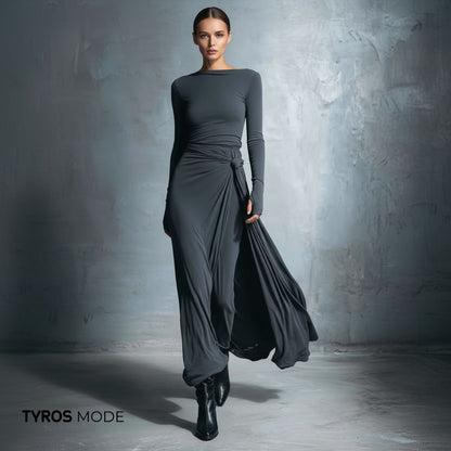 Vittoria™ | Maxikleid mit seitlichem Knoten - Ende der Kollektion 50 %