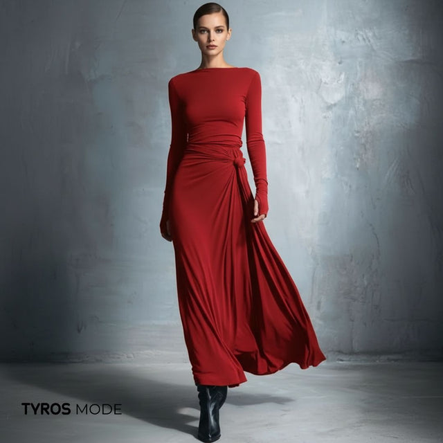 Vittoria™ | Maxikleid mit seitlichem Knoten - Ende der Kollektion 50 %
