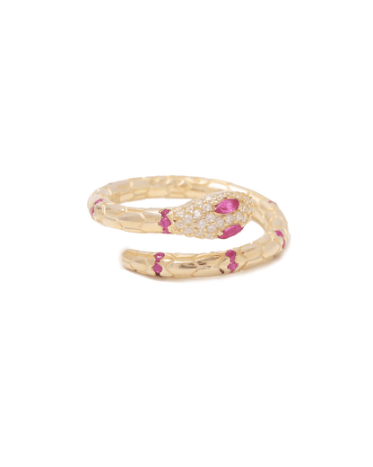 Tyros™ | Purple Snaky Ring