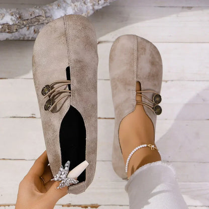 Lydia™ | Orthopädische Hüttenschuhe aus weichem Wildleder