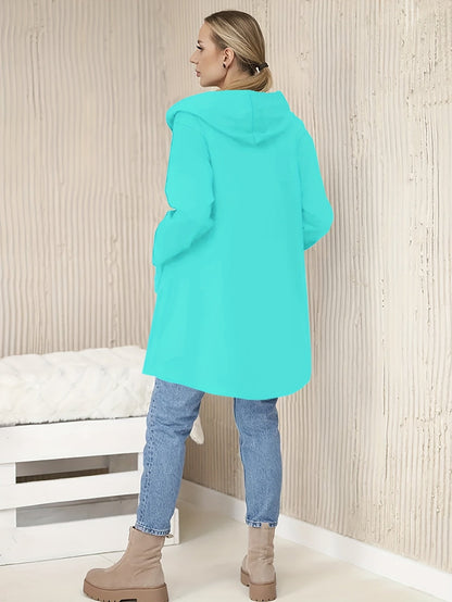 Nicola™ | Langärmelige Jacke Mit Seitentaschen