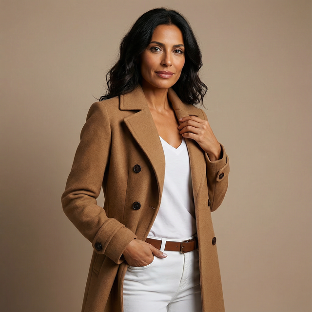 Calyn™ | Klassischer Wollmantel - Ende der Kollektion 60 %