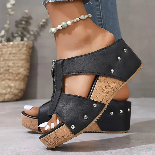 Arleta™ | Orthopädische Keilsandalette